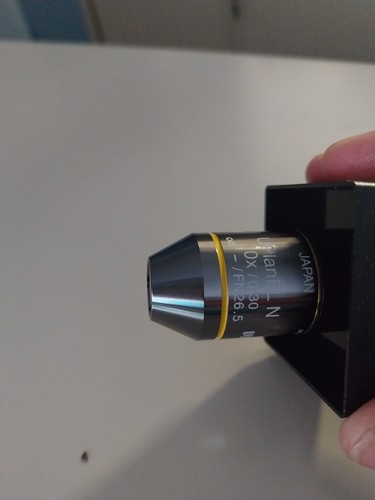Objectif microscope olympus - objectif,