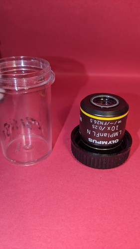 Olympus microscope objectif - microscope,
